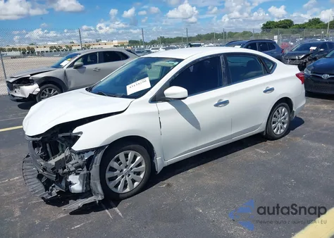 2016 Nissan Sentra Fe+ S from USA, damaged, VIN 3N1AB7AP0GY298703